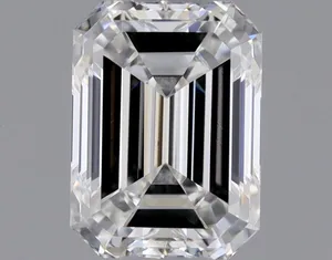 0.38ct EMERALD E VVS2 Natural diamond