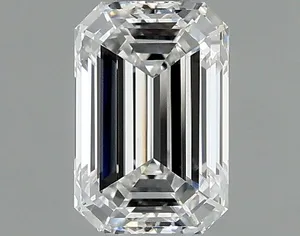 0.6ct EMERALD E IF Natural diamond