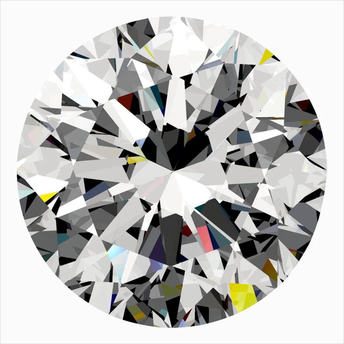 0.30ct ROUND F SI2 Natural diamond