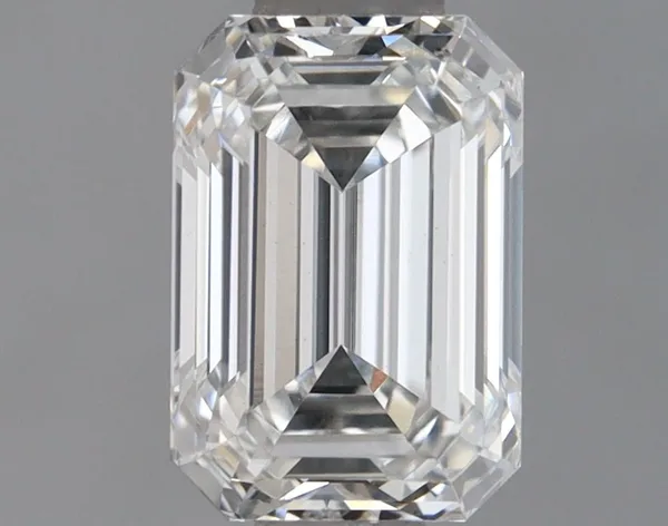 0.73ct EMERALD F VS1 Lab diamond