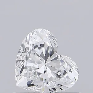 0.55ct HEART D VVS1 Lab diamond