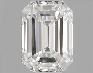 0.31ct EMERALD F VS2 Natural diamond