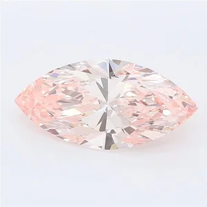1.91ct MARQUISE Fancy Intense Pink VVS2 Coloured Lab diamond
