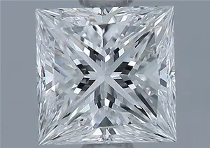 1.01ct PRINCESS F VS1 Natural diamond