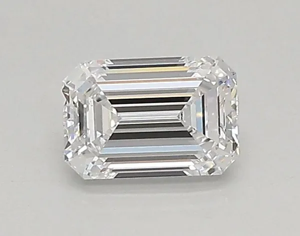 0.48ct EMERALD D VVS1 Lab diamond