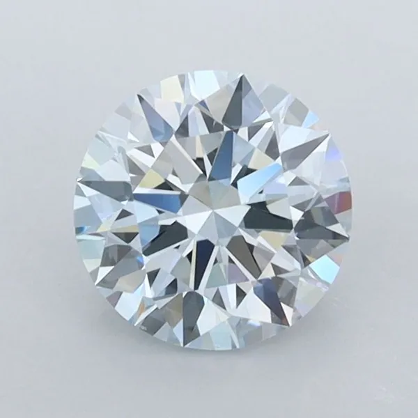 1.01ct ROUND Fancy Blue VVS1 Coloured Lab diamond