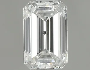 0.5ct EMERALD F SI2 Natural diamond