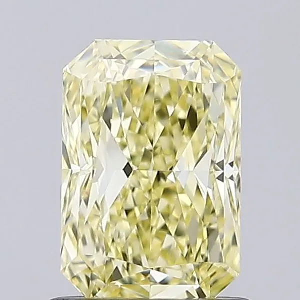1.02ct RADIANT Fancy Yellow VS1 Coloured Lab diamond