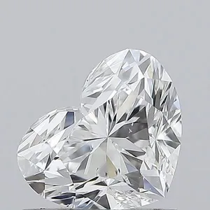 1.01ct HEART E SI1 Natural diamond