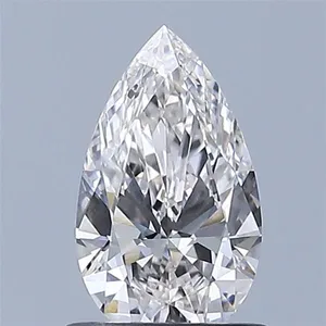 0.7ct PEAR D VVS2 Lab diamond