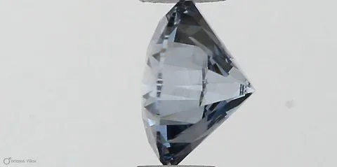 0.36ct ROUND Fancy Vivid Blue VVS1 Coloured Lab diamond