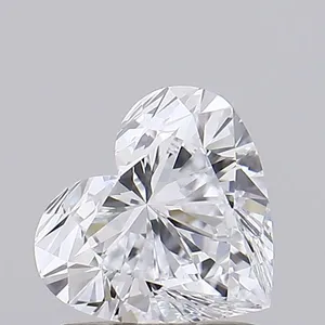 1ct HEART D VVS1 Lab diamond