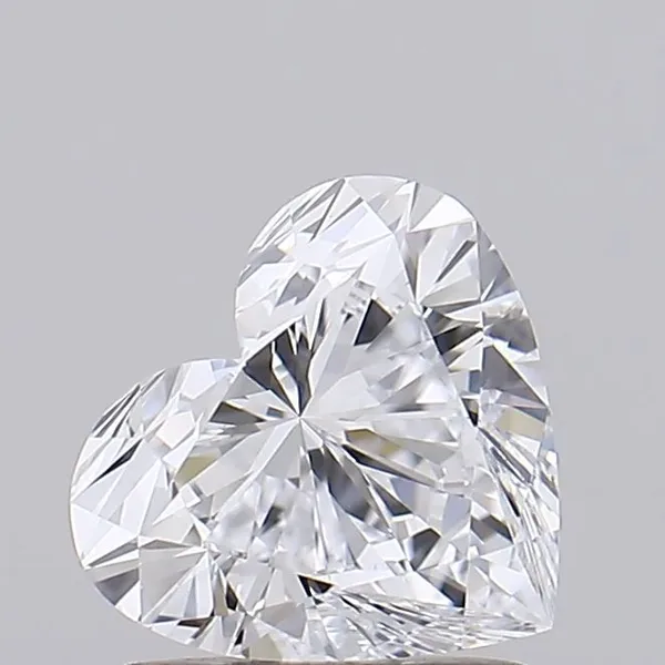 1ct HEART D VVS1 Lab diamond