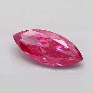 1.75ct MARQUISE Fancy Vivid Pink VS1 Coloured Lab diamond