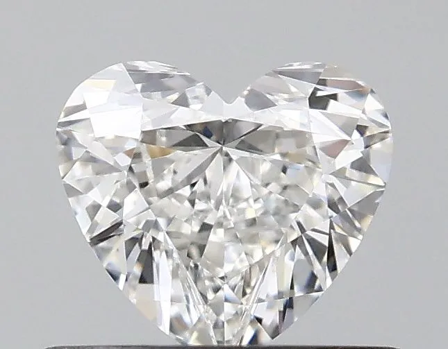 0.46ct HEART F VVS2 Natural diamond