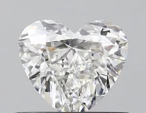 0.46ct HEART F VVS2 Natural diamond