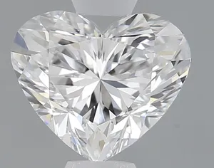 0.72ct HEART D VVS2 Lab diamond