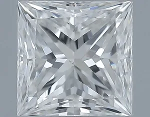 0.5ct PRINCESS H VS2 Natural diamond