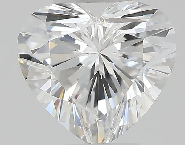 0.5ct HEART D VVS2 Natural diamond