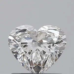 0.7ct HEART E VVS1 Natural diamond