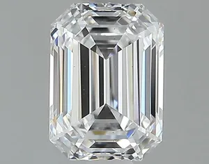 0.56ct EMERALD D VS2 Natural diamond