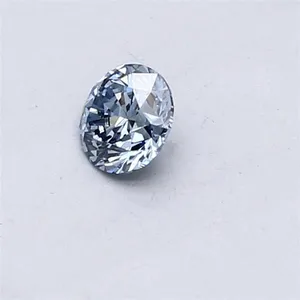 0.31ct ROUND Fancy Intense Blue SI2 Coloured Lab diamond