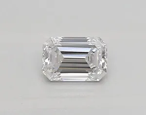 0.34ct EMERALD D IF Lab diamond