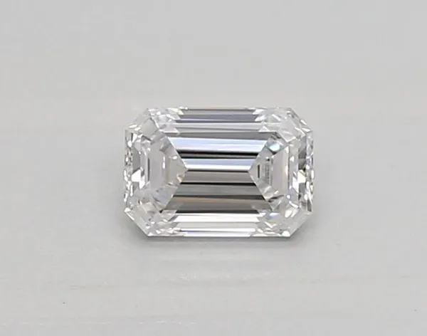 0.34ct EMERALD D IF Lab diamond