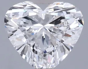 1.04ct HEART D VVS1 Lab diamond