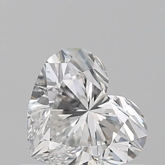 0.58ct HEART E VVS2 Natural diamond