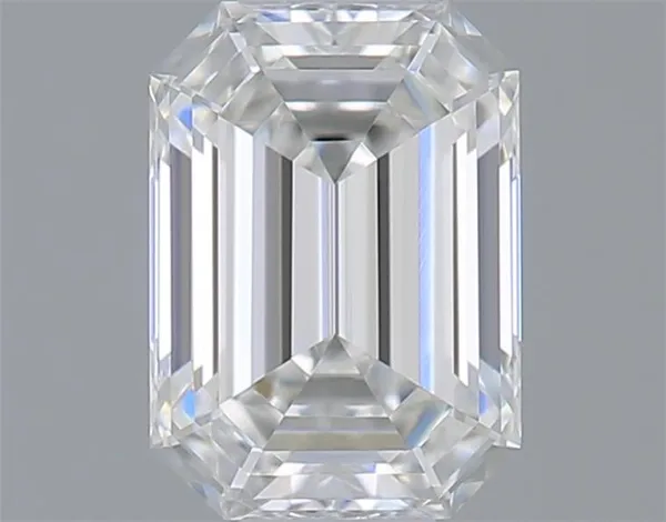 0.33ct EMERALD F IF Natural diamond