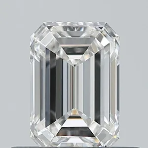 0.6ct EMERALD F VVS2 Natural diamond