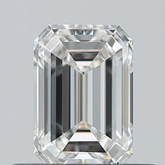 0.6ct EMERALD F VVS2 Natural diamond