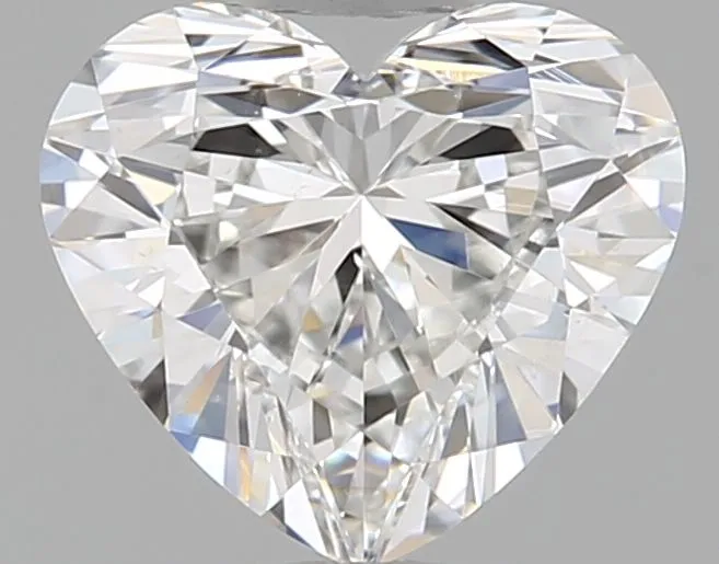 0.71ct HEART F SI1 Natural diamond