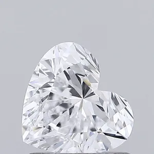 0.81ct HEART D VVS1 Lab diamond