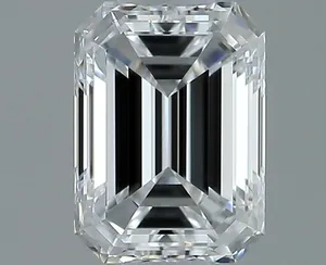 0.5ct EMERALD D VVS1 Natural diamond