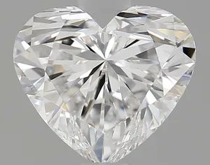 1.08ct HEART D VS1 Lab diamond
