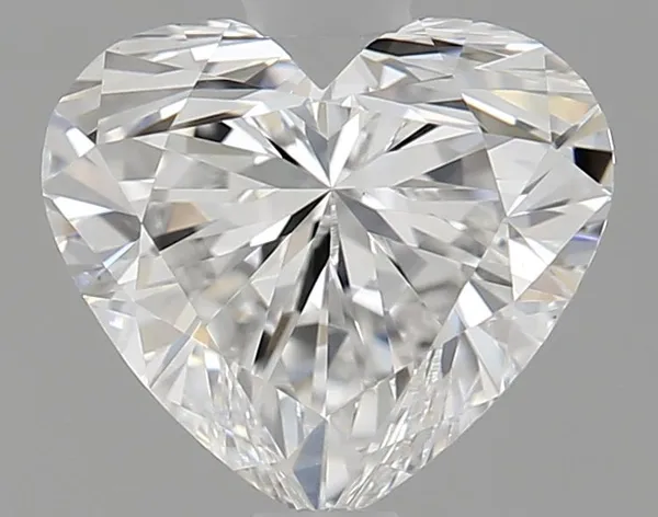 1.08ct HEART D VS1 Lab diamond