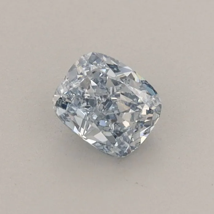 0.44ct CUSHION Fancy Intense Blue VS1 Coloured Lab diamond