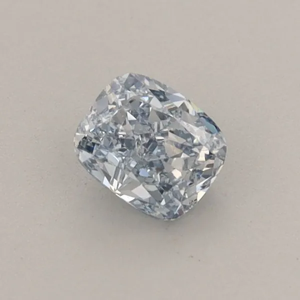 0.44ct CUSHION Fancy Intense Blue VS1 Coloured Lab diamond