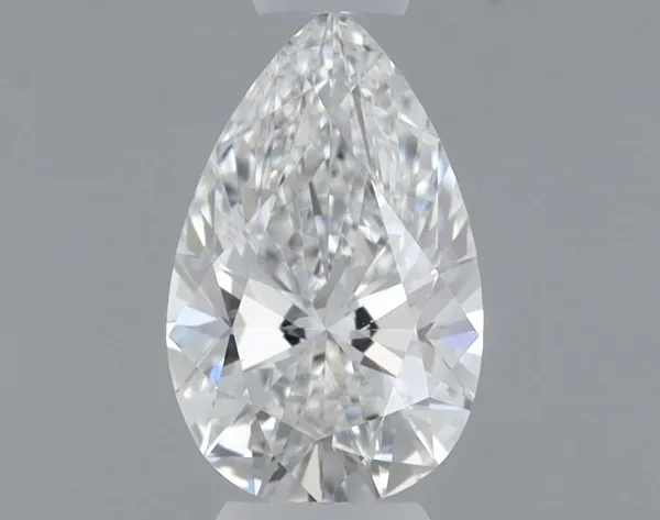 0.43ct PEAR F VVS1 Natural diamond