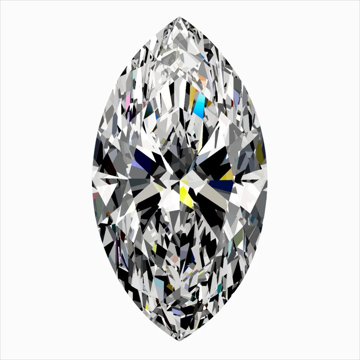 0.40ct MARQUISE F VVS1 Natural diamond