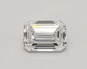 0.37ct EMERALD D VVS2 Lab diamond