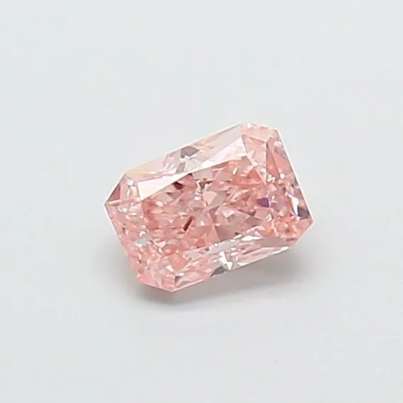 0.46ct RADIANT Fancy Intense Pink VS1 Coloured Lab diamond