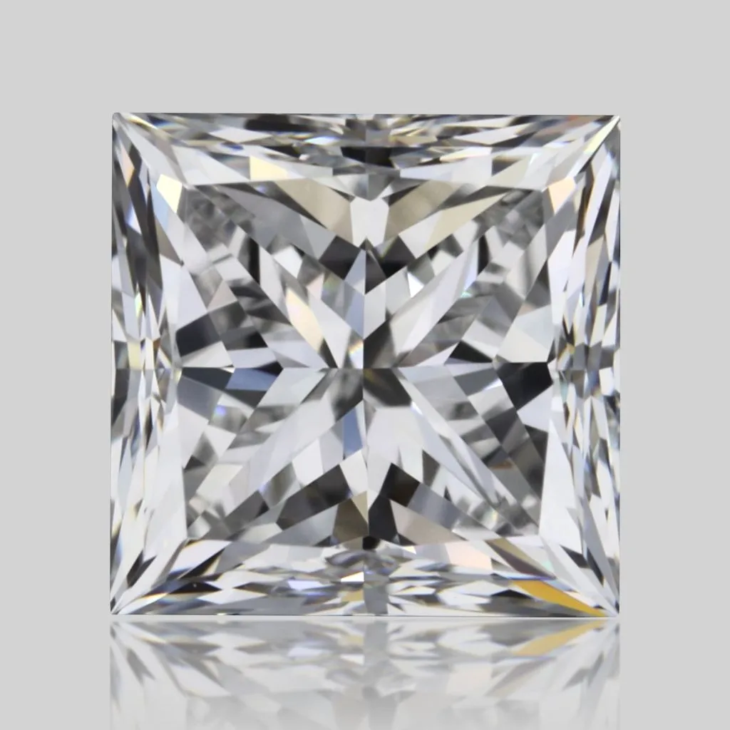 0.90ct PRINCESS E VVS2 Natural diamond