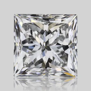 0.9ct PRINCESS E VVS2 Natural diamond