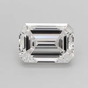 0.67ct EMERALD D VVS1 Lab diamond