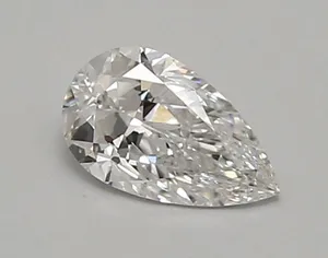 0.68ct PEAR D VVS2 Lab diamond