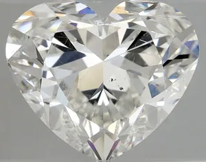 1ct HEART H SI2 Natural diamond