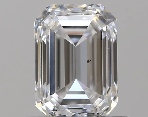 0.7ct EMERALD D SI1 Natural diamond